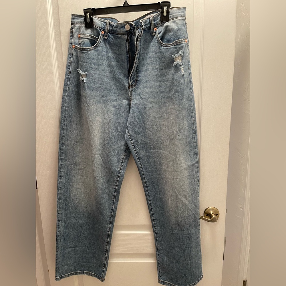 Jessica Simpson Light Blue Boyfriend Jeans